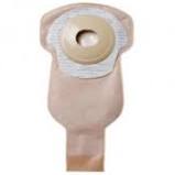 Ultra Extra 1 1/4" x 2" One Piece Pouch With Skin Shield Convex, Cloth-Like Cover on Body Side, Transparent 10 (BX)