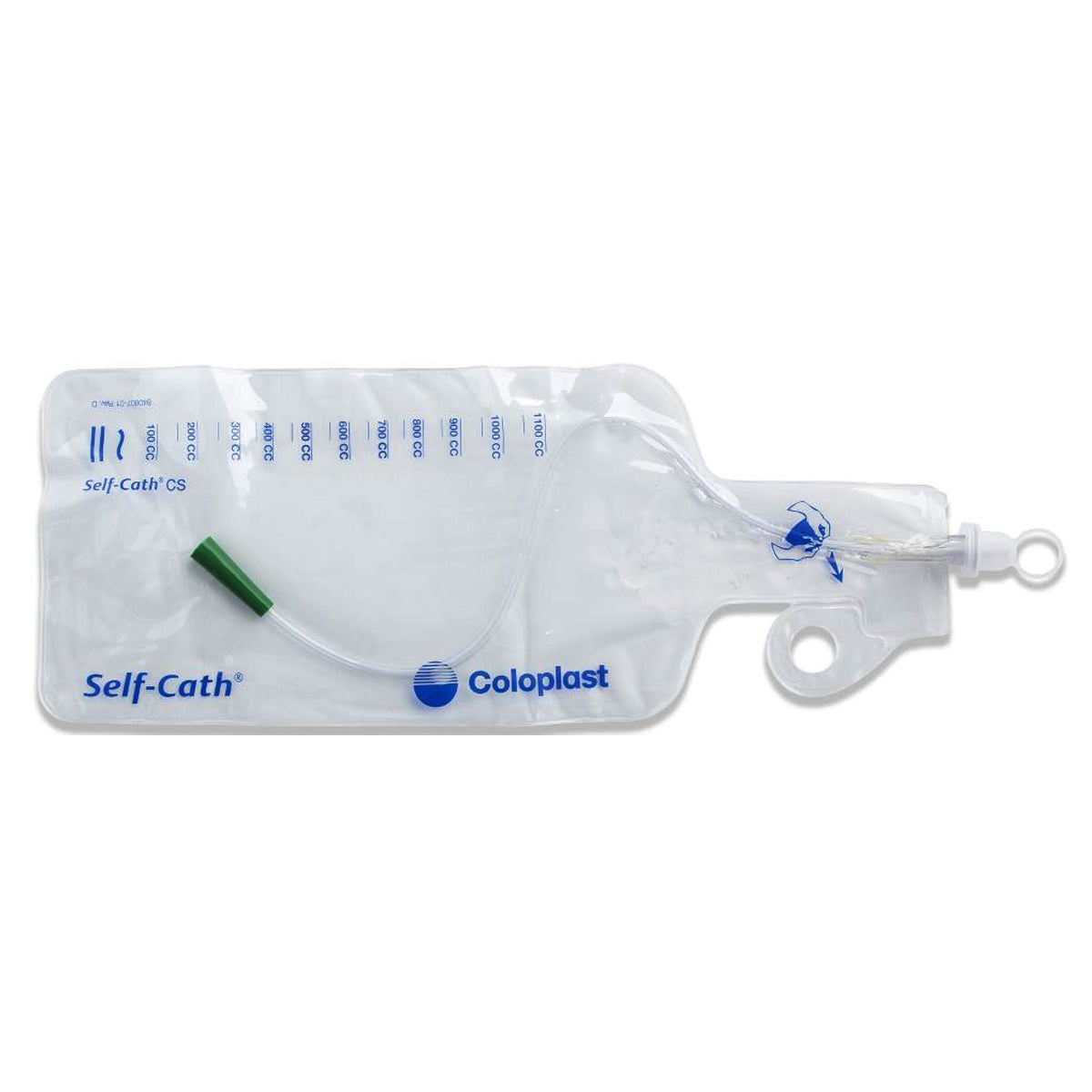 Self-Cath Closed System Catheter with Collection Bag, 14 Fr, 16", 1100 mL, Soft 1 (EA)