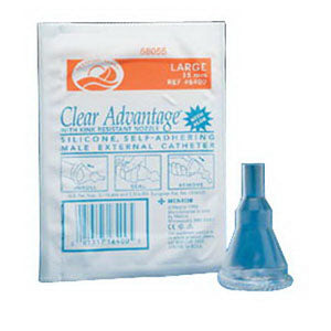 Freedom Clear Advantage Self-Adhering Male External Catheter, 23 mm 1 (EA)