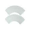 Adher. Tape Strps, Long Wide Pink For Oval Pch, 50 50 (PK)