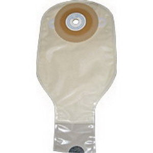 1-Piece Post-Op Adult Drainable Pouch Precut 1-1/8" Round 10 (BX)