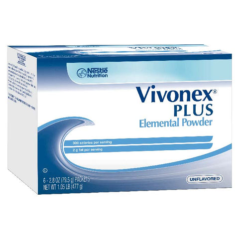 Vivonex Plus Elemental High-Nitrogen Diet Unflavored 2.8 oz. Packet 36 (CA)