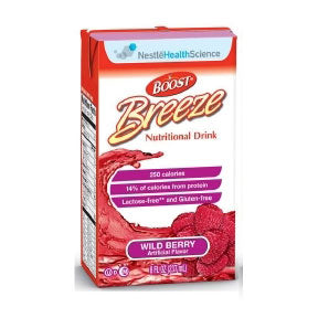 BOOST BREEZE Nutritional Supplement Wild Berry 8 oz. Brik Pak 27 (CA)