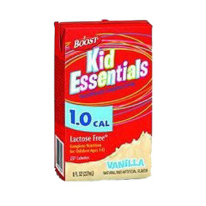 Boost Kid Essentials 1.0 Nutrition Vanilla Flavor 8 oz. Brik Pak 27 (CA)