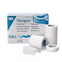 Micropore Standard Hypoallergenic Paper Surgical Tape 1" x 10 yds. 1 (EA)