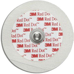 Red Dot Pediatric Monitoring Electrodes with Micropore Tape Backing 4-2/5cm 50 (PK)