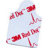 Red Dot Resting Electrode-Tab Style 100 (PK)