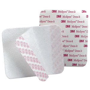 Medipore Soft Cloth Pre-Cut Dressing Cover 5-7/8" x 5-7/8" 25 (BX)