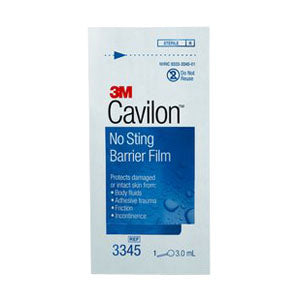 3M No Sting Barrier Film, Foam Applicator 25 (BX)