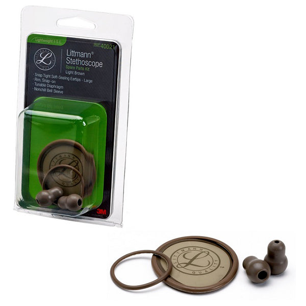 3M Littmann Stethoscope Spare Parts Kit, Lightweight II S.E., Light Brown 1 (EA)