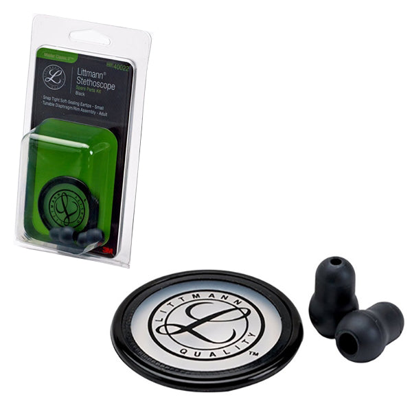 3M Littmann Stethoscope Spare Parts Kit, Master Classic, Black 1 (EA)