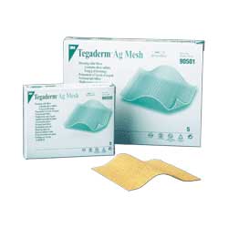Tegaderm Sterile Ag Mesh Dressing with Silver 4