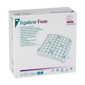 Tegaderm Non-Adhesive Foam Dressing 2" x 2" 10 (BX)