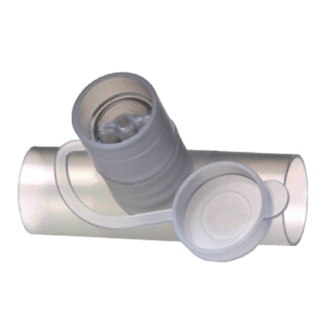 In-line Valved Nebtee 22 mm O.D. x 18 mm I.D. x 22 mm O.D. Connections 1 (EA)