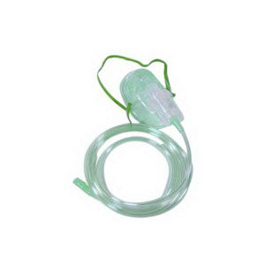 Nonrebreathing Oxygen Mask with Safety Vent and Universal Tubing Connector 1 (EA)