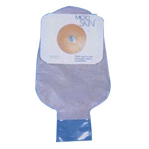 11" Drn Pouch w/Microskin, For 1 3/8" Stoma, 10 10 (BX)