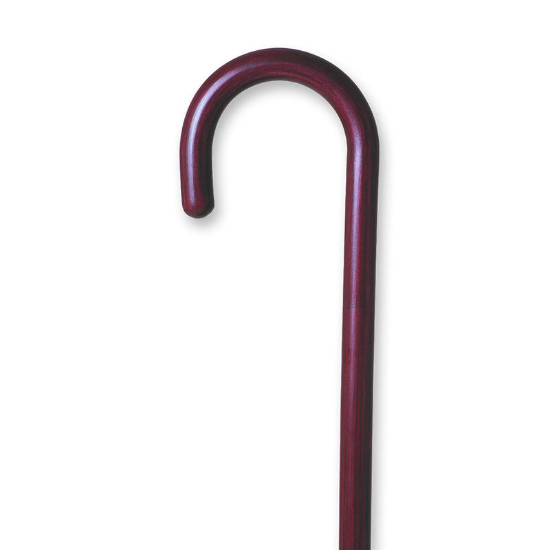 Tourist Handle Cane, Rosewood Stain, 36" - 37" 1 (EA)