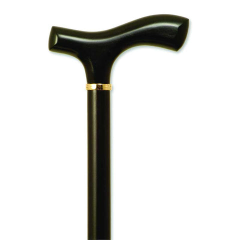 Men's Fritz Handle Cane, Black Stain, 36