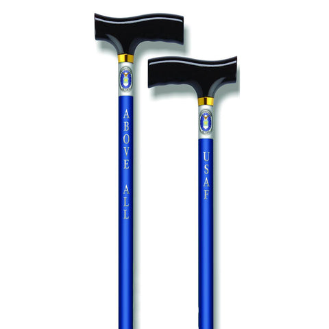 Straight Cane with Fritz Handle, US Air Force 1 (EA)