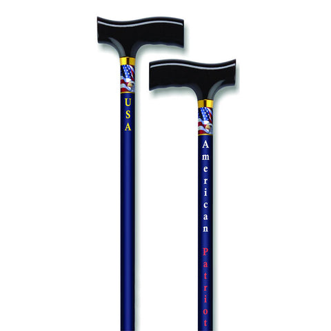 Straight Cane with Fritz Handle, American Patriot 1 (EA)