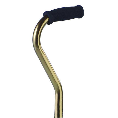 Offset Handle Cane, Bronze 1 (EA)