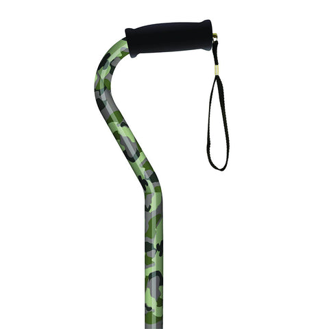 Offset Handle Cane, Camouflage 1 (EA)