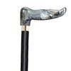 Wood Cane with Gray Marble Palm Grip Handle, Right 1 (EA)